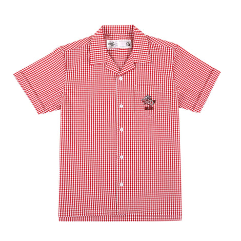 Kellett Prep Boys Short-Sleeve Shirt - Red