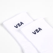 Ankle School Socks - White