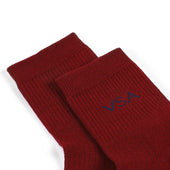 Ankle School Socks - Maroon