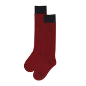 Knee High School Socks - Maroon