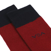 Knee High School Socks - Maroon