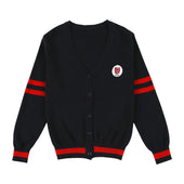NIS Unisex Knit Cardigan, Navy