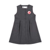 SISHK Primary Girls Pinafore – Grey
