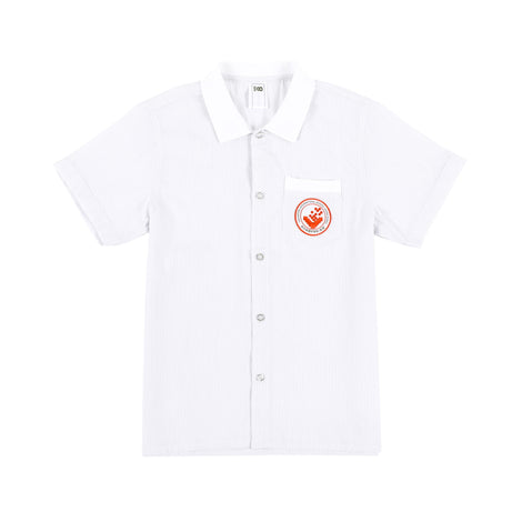 SISHK Primary Boys Short-Sleeve Shirt – White