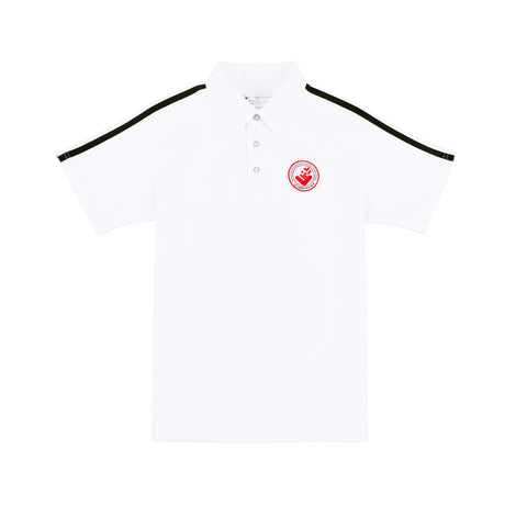 SISHK Secondary Boys Short-Sleeve Polo Shirt – White
