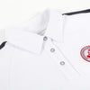SISHK Secondary Girls Long-Sleeve Polo Shirt – White