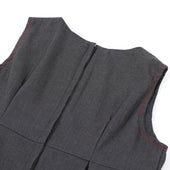 SISHK PY Girls Pinafore – Grey