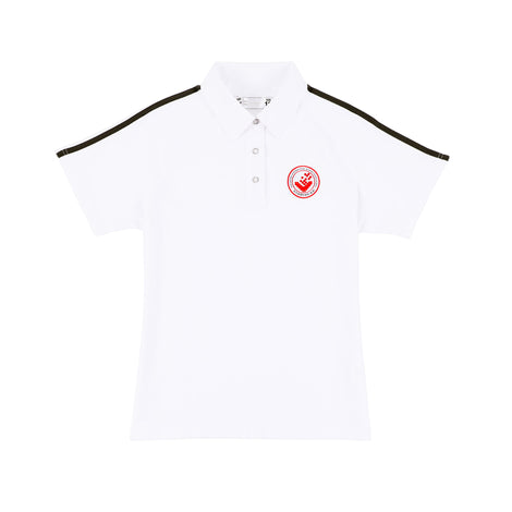 SISHK Secondary Girls Short-Sleeve Polo Shirt – White