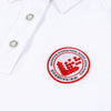 SISHK Secondary Girls Short-Sleeve Polo Shirt – White