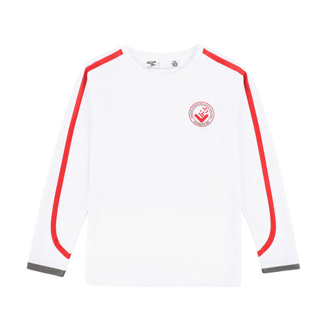 SISHK Secondary PE Long-Sleeve T-Shirt - White