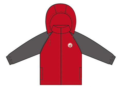 SISHK PY-Primary Windbreaker Jacket – Red
