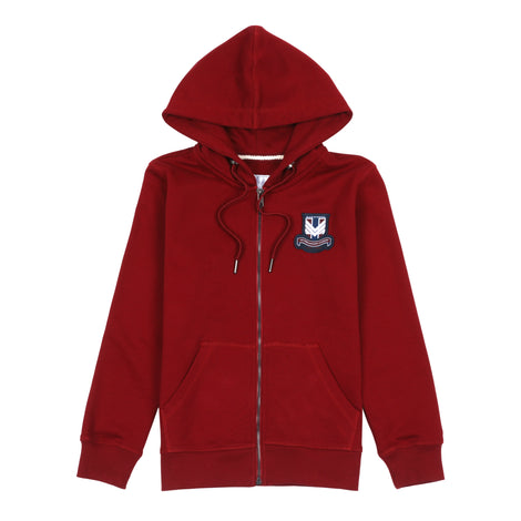 Kids Full-Zip Hoodie - Maroon