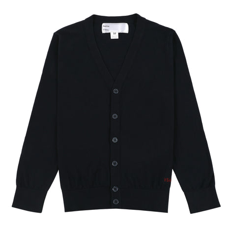 Kids Knitted Cardigan - Navy