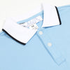 Kids Long-Sleeve Polo Shirt - Blue