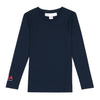 Kids Long-Sleeve Under T-Shirt - Navy
