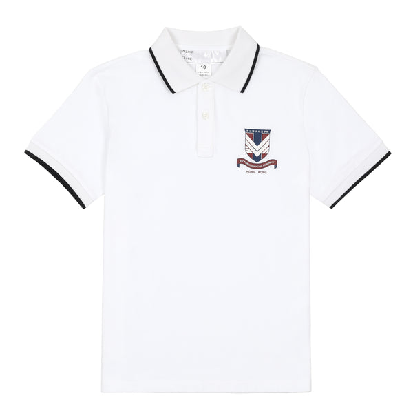 Victoria Shanghai School Uniform - Kids Polo Shirt - White – Uniformshop.hk