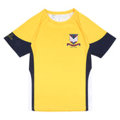 Kids House T-Shirt, Yellow - Yangtze