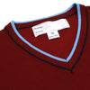 Kids Knitted Sweater - Maroon