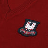Kids Knitted Vest - Maroon